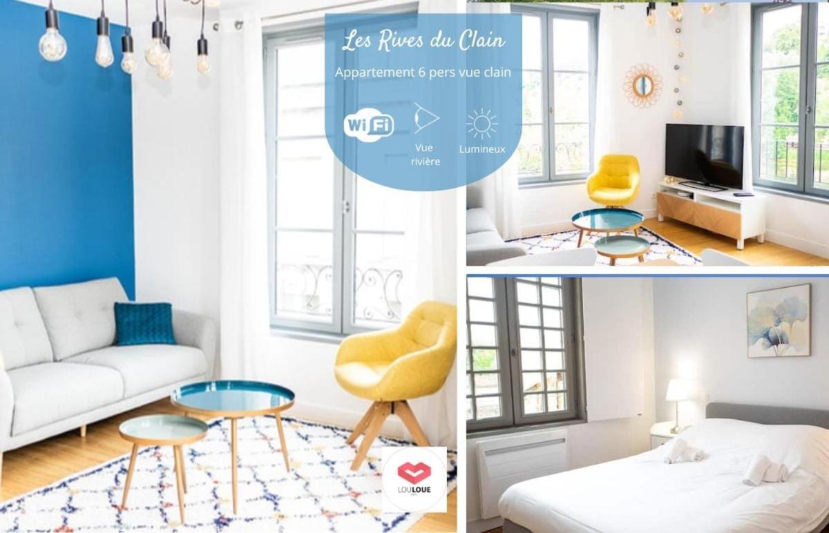 Les Rives Du Clain - Sublime T4 Au Bord De L'Eau Apartment Poitiers Exterior foto