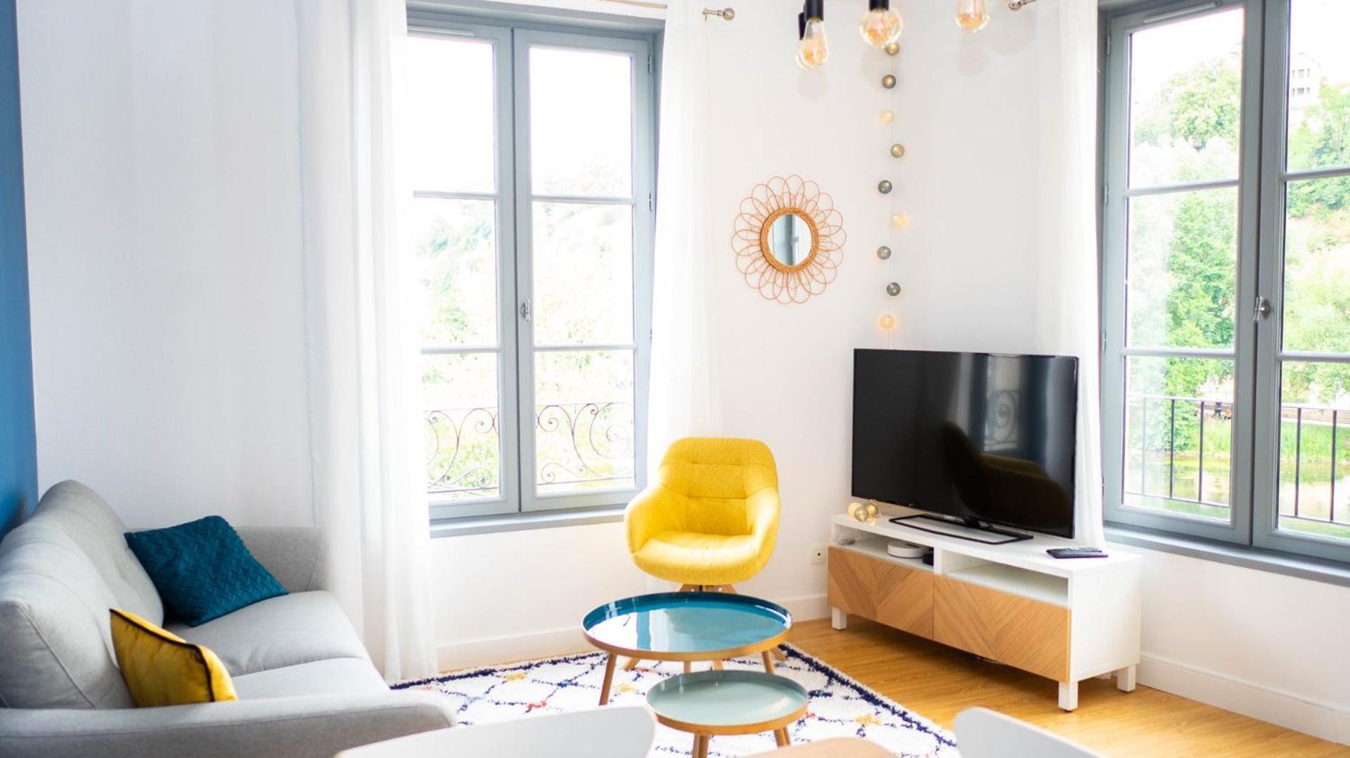 Les Rives Du Clain - Sublime T4 Au Bord De L'Eau Apartment Poitiers Exterior foto